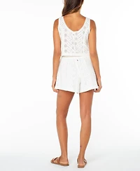 Roxy Women's Mesa Breeze Mid-Thigh Shorts