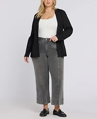 Nydj Plus Teresa Wide-Leg Ankle Jeans with Lift Tuck Technology