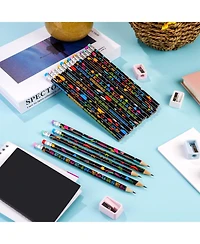 Gnuadz Motivational Pencils Bulk Inspirational Classroom Encourage