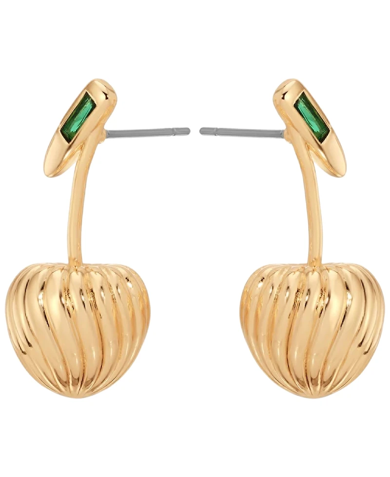 Ettika 18k Gold-Plated Sweet Cherry Earrings