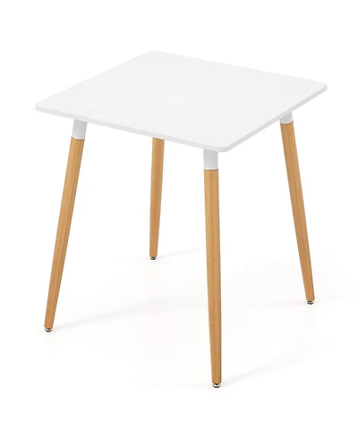 Gouun Square Dining Table with Adjustable Foot Pads