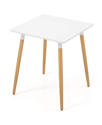 Gouun Square Dining Table with Adjustable Foot Pads