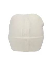 Kpop Demon Hunters Men's Saja Boys White Cuff Knit Beanie
