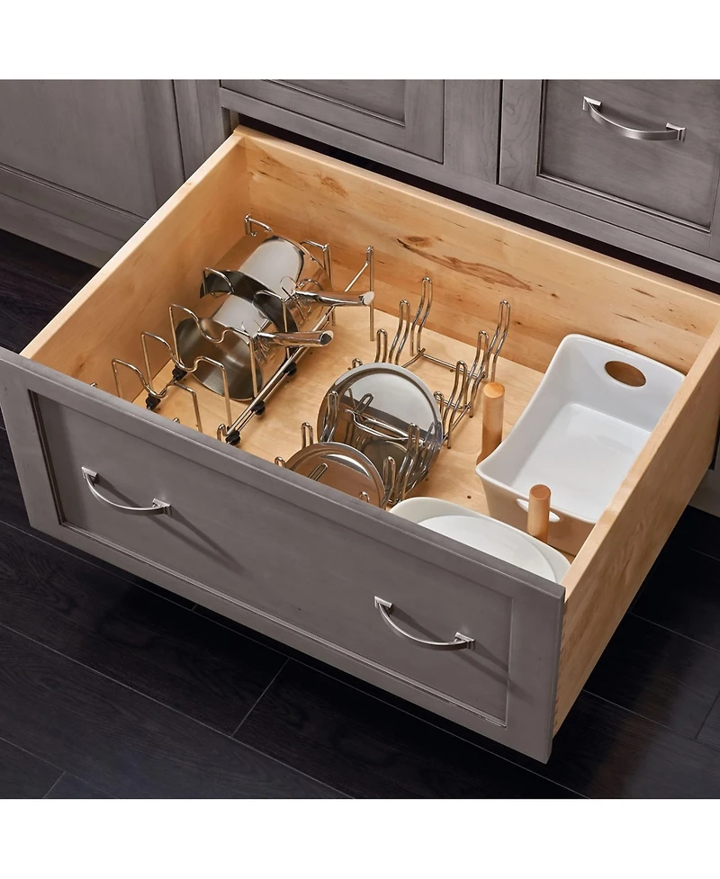 Rev-a-Shelf Drop-in Pot and Pan Organizer for 4DPS Model Peg Boards, 5DCD-1-cr