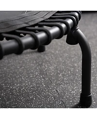 JumpSport 350 Pro Indoor Lightweight 39" Round Fitness Trampoline with 4 Videos