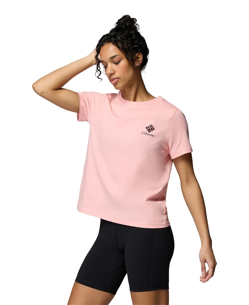 Columbia Women's Rolling Bend Graphic Short Sleeve Top