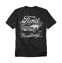 Mustang Men's Ford Flags T-Shirt