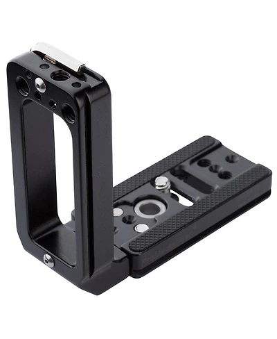 ProMediaGear 3 inches Universal L-Bracket and Arca-Swiss Type L-Plate for Dslr Camera without Grip/Short Bodies