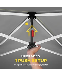 Outsunny Pop Up Canopy Tent with One Push Setup
