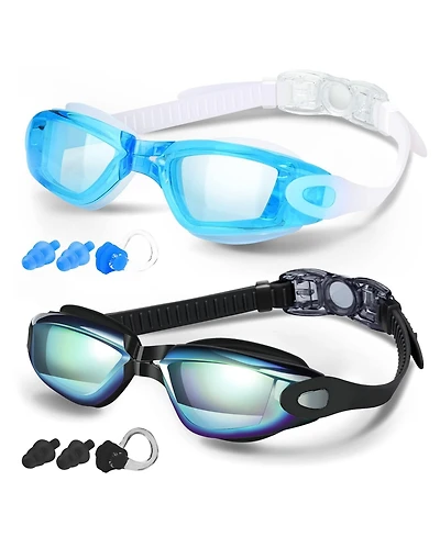 Gnuadz Swim Goggles Adult Anti Fog Uv Protection Leakproof