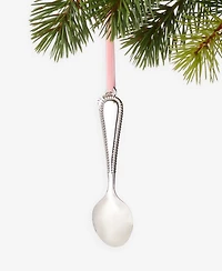 Holiday Lane Baby's First Pink Christmas Spoon 2026 Ornament, Macy's Exclusive