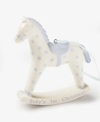 Holiday Lane Baby's First Blue Horse With Baby's 1st Christmas 2026 Ornament, Macy's Exclusive