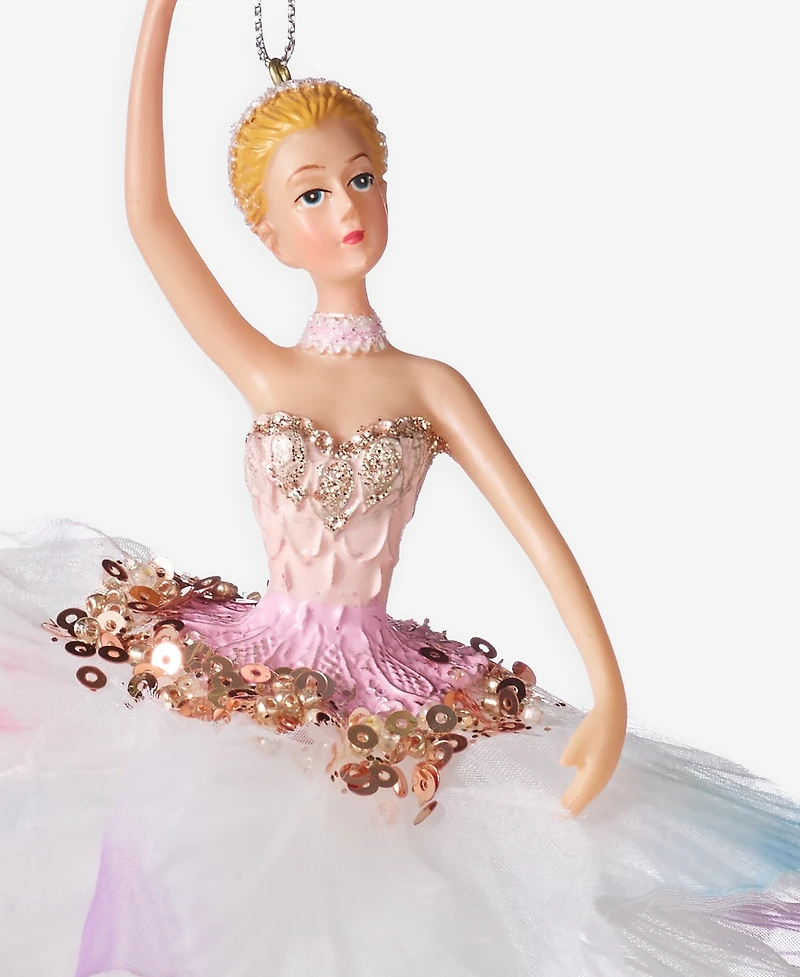Holiday Lane Ballet Polyresin Ballerina Ornament, Macy's Exclusive