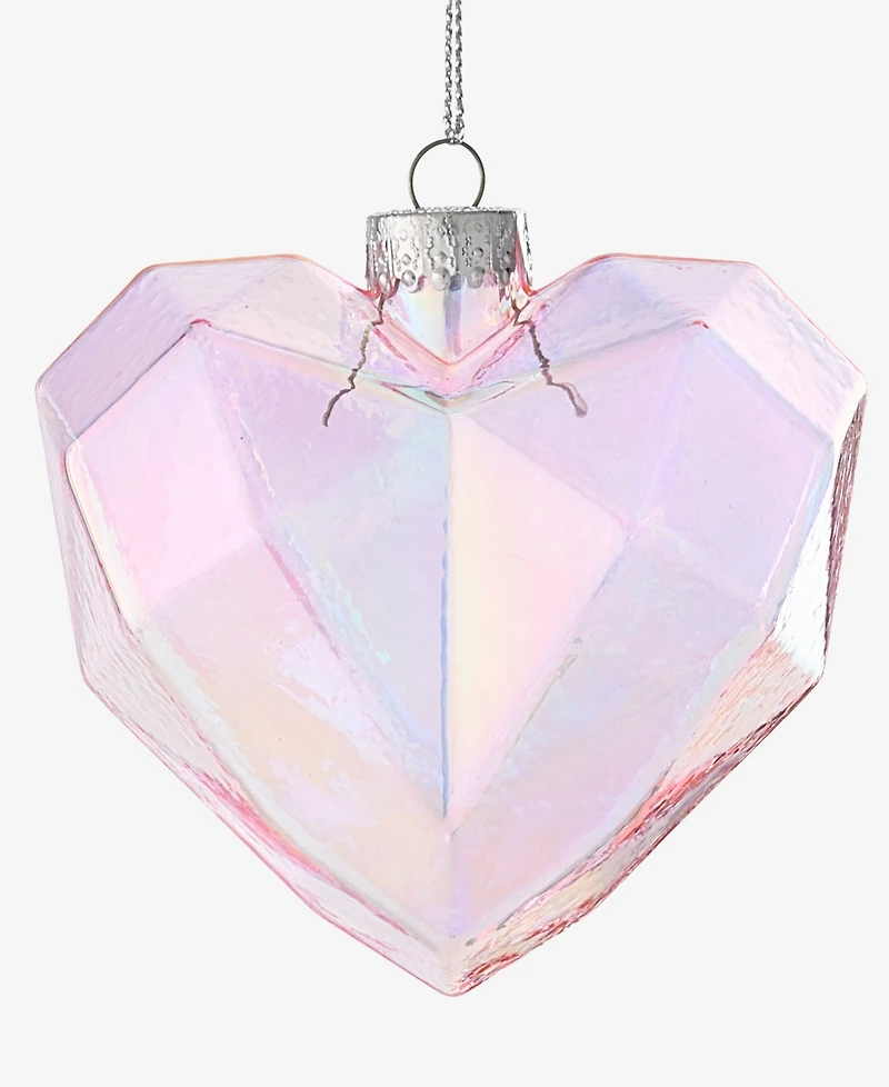 Holiday Lane Beauty Boom Diamond Hearts Ornament, Macy's Exclusive