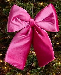 Holiday Lane Beauty Boom Pink Bow Ornament with Clip, Macy's Exclusive