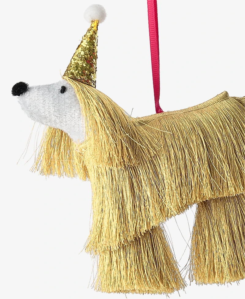 Holiday Lane Beauty Boom Fringe Poodle Ornament, Macy's Exclusive
