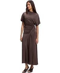 Boss by Hugo Women's Slim-Fit Gathered Detail Jersey Dress