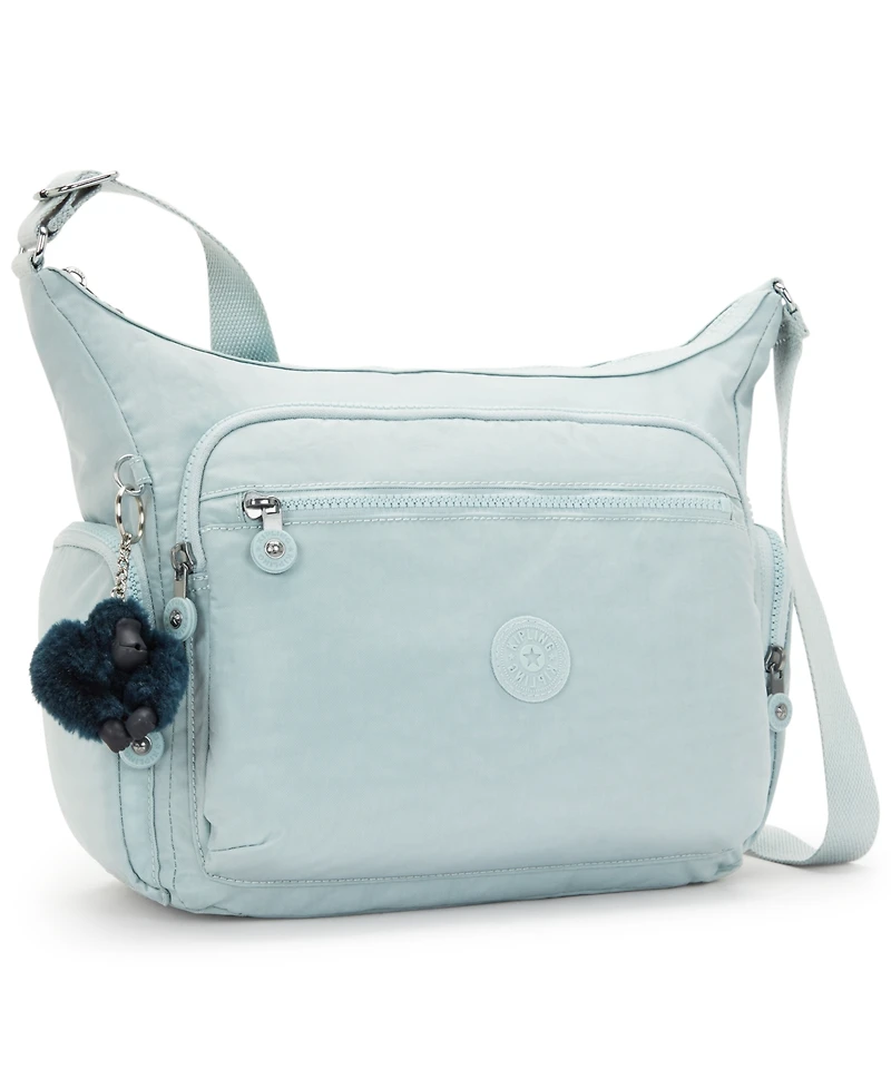 Kipling Gabbie Large Nylon Zip-Top Crossbody Bag