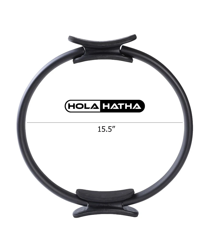 HolaHatha Pilates Ring Cardio Strength Workout Equipment forToning