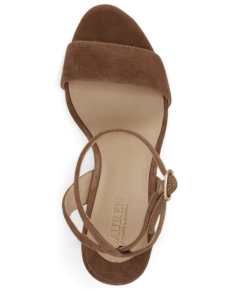 Lauren Ralph Women's Gracy Buckle Sandals