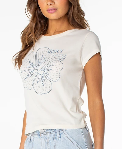 Roxy Women's Stitched Bloom Crewneck T-Shirt