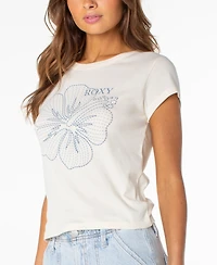 Roxy Women's Stitched Bloom Crewneck T-Shirt