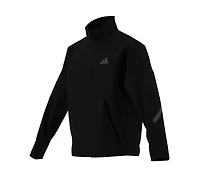adidas Boys' 6-20 Woven Travel Cover Up Full-Zip Jacket