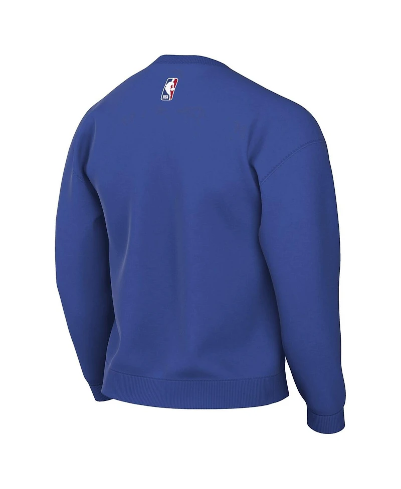 Jordan Men's Blue Orlando Magic Statement Edition Sweatshirt