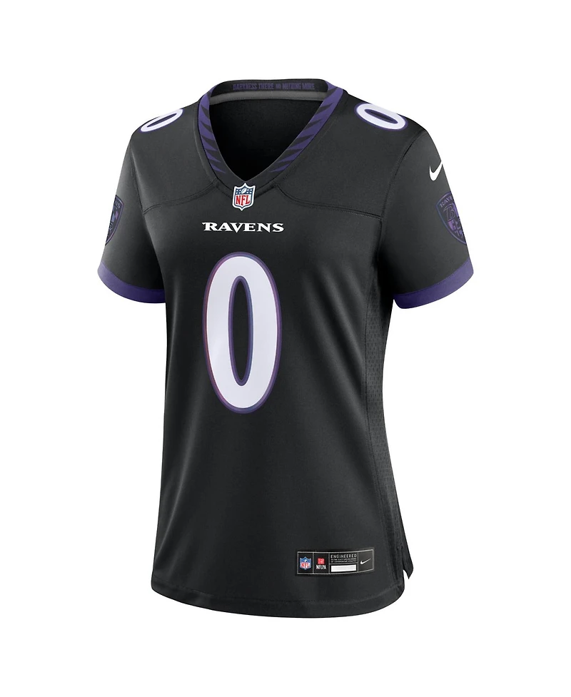 Nike Women's Roquan Smith Black Baltimore Ravens Alternate Game Jersey