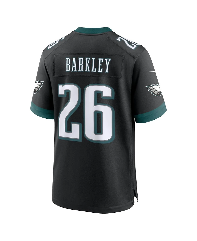 Nike Men's Saquon Barkley Black Philadelphia Eagles Alternate Game Jersey