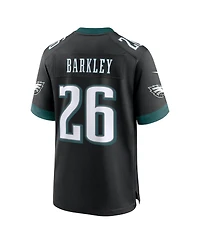 Nike Men's Saquon Barkley Black Philadelphia Eagles Alternate Game Jersey