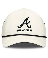 Nike Men's Stone Atlanta Braves Club Adjustable Hat