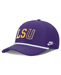 Nike Men's and Women's Purple Lsu Tigers 2026 Basketball Refresh 5-Panel Rope Rise Hat
