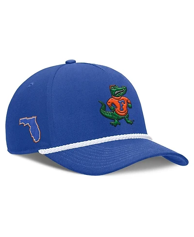Nike Men's and Women's Royal Florida Gators 2026 Basketball Refresh 5-Panel Rope Rise Hat