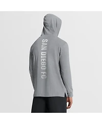 Fanatics Men's Gray San Diego Fc Unending Practice Transitional Slub Hoodie