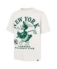 '47 Brand Men's Cream New York Yankees Strollin' Foundation T-Shirt