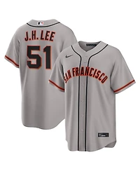 Nike Men's Jung Hoo Lee Gray San Francisco Giants Road Replica Jersey