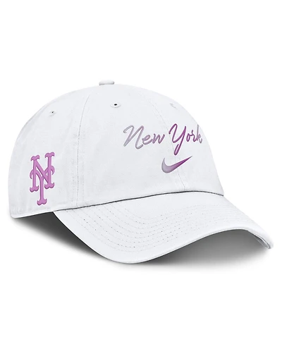 Nike Women's White New York Mets Mother's Day Club Adjustable Hat