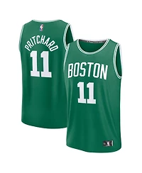 Fanatics Big Boys and Girls Payton Pritchard Green Boston Celtics Fast Break Replica Jersey - Icon Edition