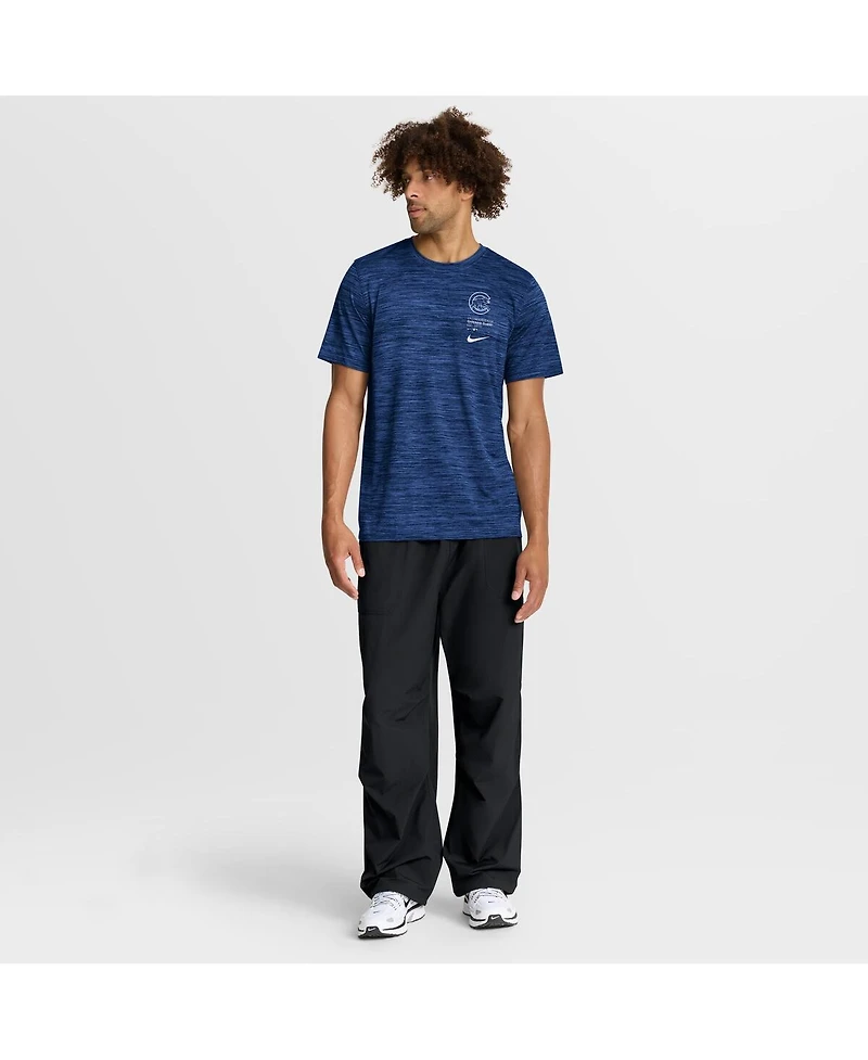 Nike Men's Royal Chicago Cubs Velocity Dri-fit T-Shirt