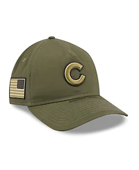 New Era Men's Olive Chicago Cubs 2026 Armed Forces Day 9TWENTY Adjustable Hat
