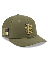 New Era Men's Olive St. Louis Cardinals 2026 Armed Forces Day Low Profile 59FIFTY Fitted Hat