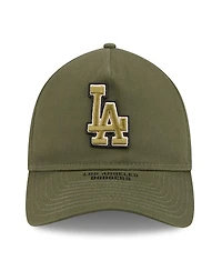 New Era Men's Olive Los Angeles Dodgers 2026 Armed Forces Day 9TWENTY Adjustable Hat