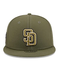 New Era Men's Olive San Diego Padres 2026 Armed Forces Day 59FIFTY Fitted Hat