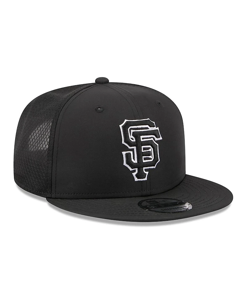 New Era Men's Black San Francisco Giants 2026 Batting Practice 9FIFTY Snapback Hat
