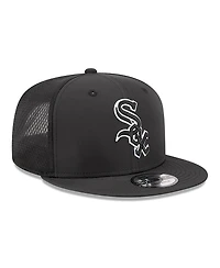 New Era Men's Black Chicago White Sox 2026 Batting Practice 9FIFTY Snapback Hat