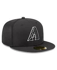 New Era Men's Black Arizona Diamondbacks 2026 Batting Practice 59FIFTY Fitted Hat