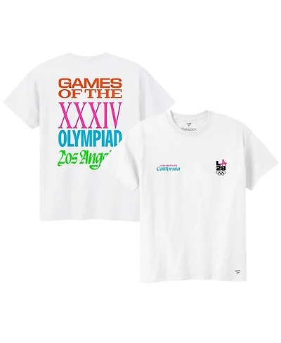 Fanatics Men's White LA28 Superbloom Collection T-Shirt