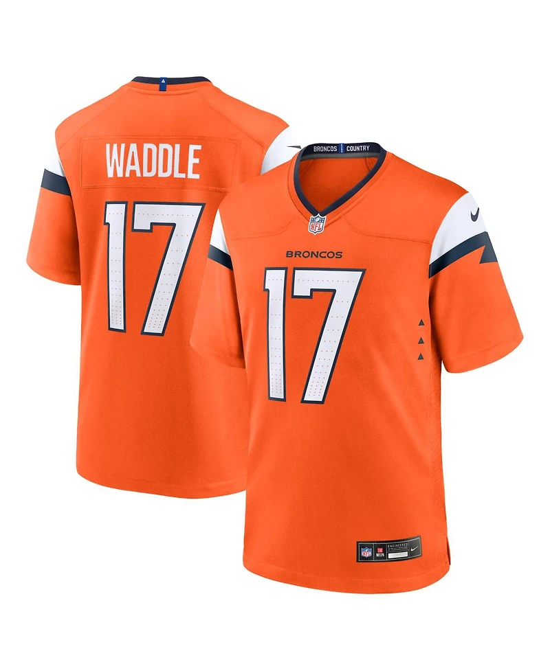 Nike Men's Jaylen Waddle Orange Denver Broncos Game Jersey