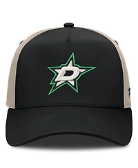 Fanatics Men's Black/Tan Dallas Stars 2026 Stanley Cup Playoffs Locker Room Adjustable Hat